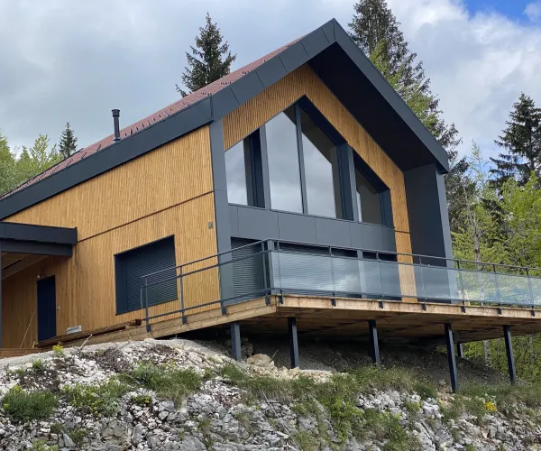 Constructeur Maisons en Bois et chalets dans le Jura | Roch Constructeur Bois - Félix